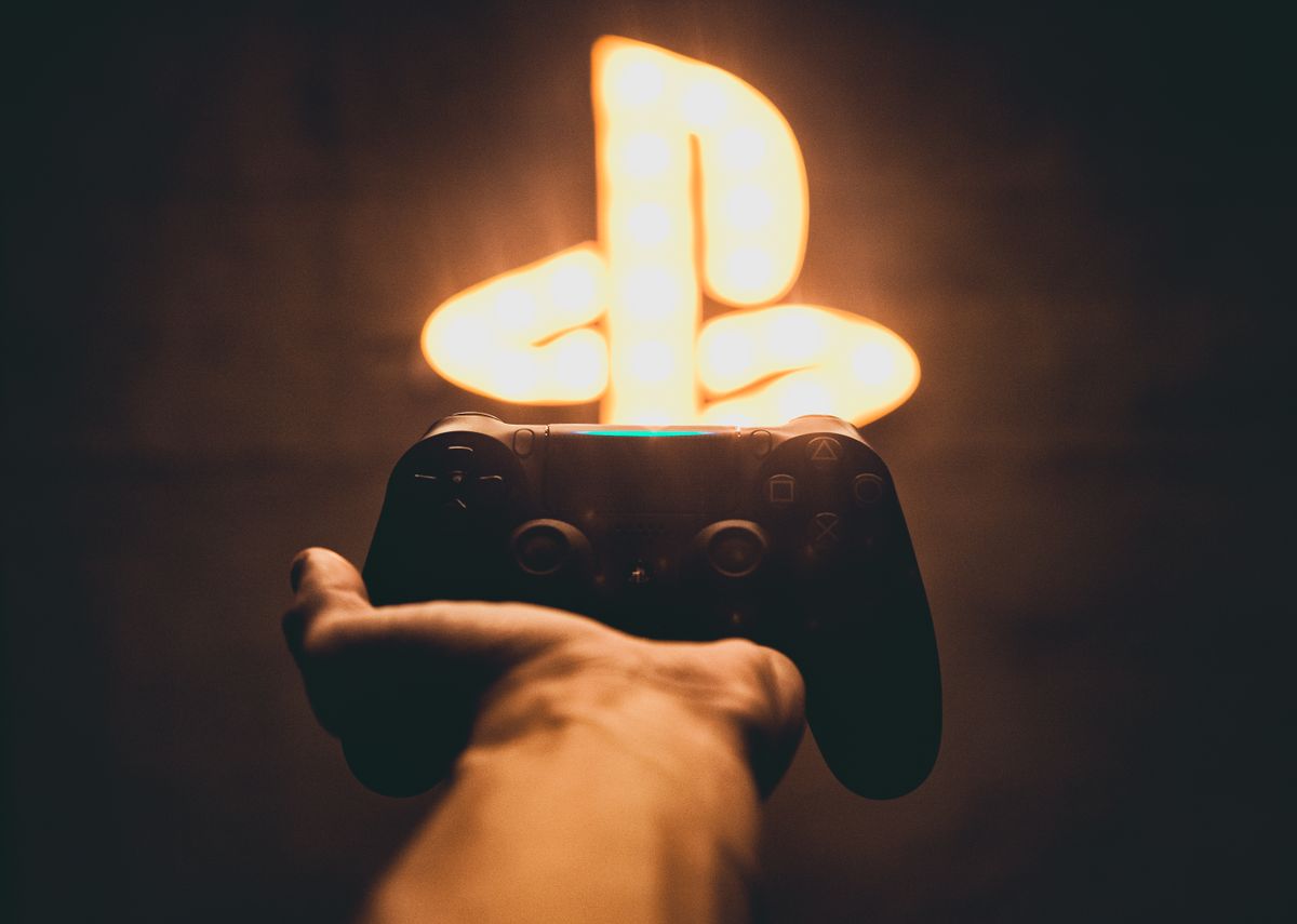 Neon Gaming Setup
